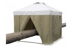 Палатка сварщика 2.5 х 2.5 м (ПВХ+брезент)